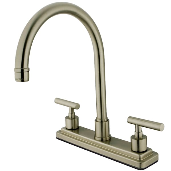 KS8798CMLLS Manhattan Centerset Kitchen Faucet, Brushed Nickel